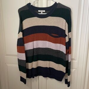 Madewell Striped Knit Sweater | Size S